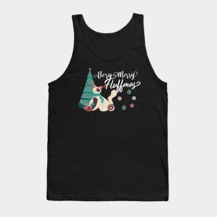 Merry Fluffmas Christmas Outfit for a Family Christmasoutfit Tank Top